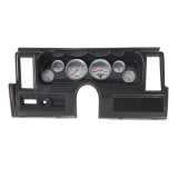 1977-1979 Nova Classic Dash Panel Carbon Fiber w/ Auto Meter Ultra-Lite Mech. Gauges w/ Side Vents Image