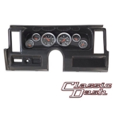 1977-1979 Nova Classic Dash Panel Carbon Fiber w/ Auto Meter Sport-Comp Gauges w/ Side Vents Image
