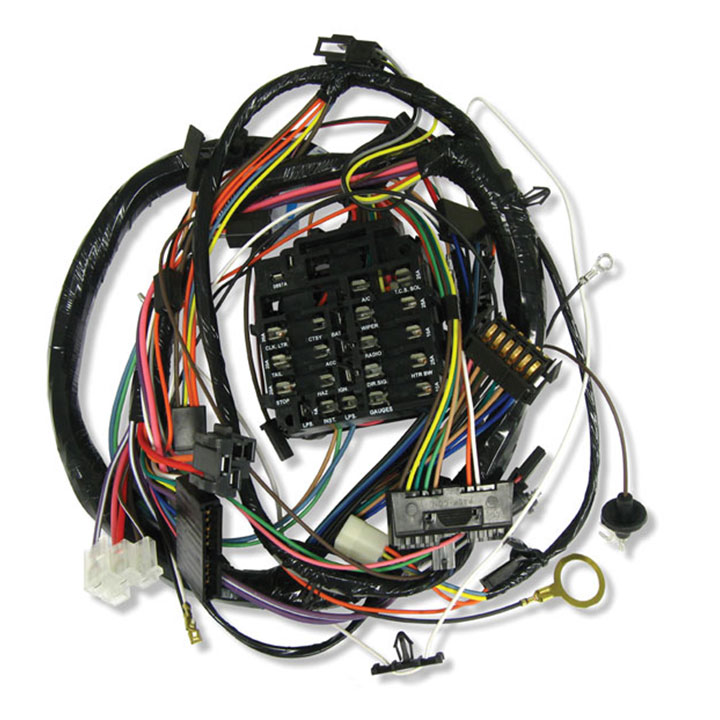 1969 Chevrolet Dash Harness For All Column Shift With A/C