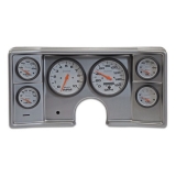 1978-1981 Monte Carlo Classic Dash Kit Brushed Aluminum w/ Autometer phantom Image