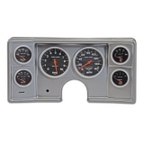 1978-1981 Monte Carlo Classic Dash Kit Brushed Aluminum w/ Autometer Sport Comp Image
