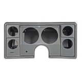 1978-1981 Monte Carlo Classic Dash Drilled Gauge Panel Brushed Aluminum Image