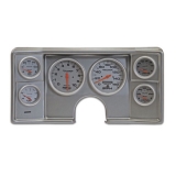 1982-1988 Monte Carlo Classic Dash Kit Brushed Aluminum w/ Autometer Ultra Image