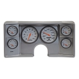 1982-1988 Monte Carlo Classic Dash Kit Brushed Aluminum w/ Autometer Phantom Image