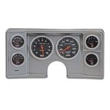 1982-1988 El Camino Classic Dash Kit Brushed Aluminum w/ Autometer Sport Comp Image