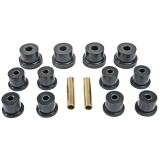 1968-1974 Nova Poly Graphite Rear Shackle Bushing Kit Mono Leaf Image