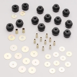 1978-1987 Grand Prix Energy Suspension Poly Body Mount Bushings Black Image