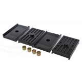 1962-1979 Nova Energy Suspension Leaf Spring Pad Set Multi Leaf Image