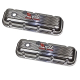 1967-1981 Camaro Big Block Custom Finned Aluminum 427 Valve Covers Image