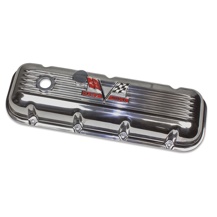 1962-1981 Chevrolet Big Block Custom Finned Aluminum 427 Valve Covers