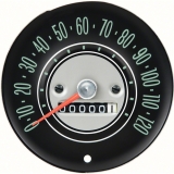 1965 Nova Speedometer 120 MPH Image