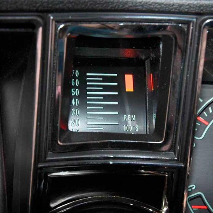 1968 Chevrolet Tachometer With 5500 RPM Redline