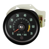 1970 Monte Carlo Tachometer With 6500 Red Line Image