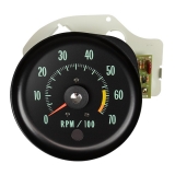 1970 El Camino Super Sport Tachometer With 6500 Red Line Image