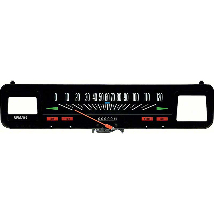 1969-1974 Chevrolet Speedometer With Console Gauges