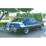 1970 Nova Yenko Deuce Sprint Stripe Kit Black: 1970YND-BLACK Image