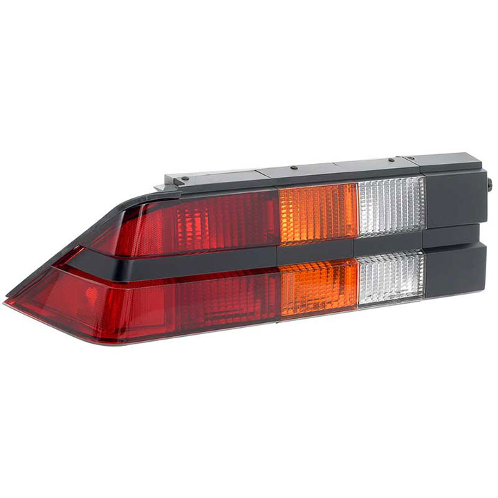 1982-1990 Chevrolet Tail Lamp Assembly Left Side With Horizontal Black Stripe