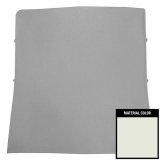 1974-1981 Camaro Coupe Molded Headliner, White/Oyster Perforated Grain Image