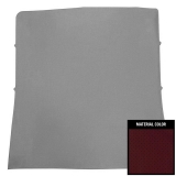 1974-1981 Camaro Coupe Molded Headliner, Red/Carmine/Firethorn Perforated Grain Image