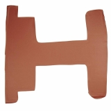1974-1981 Camaro Molded T-Top Headliner, Red/Carmine/Firethorn Perforated Grain Image
