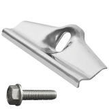 1967-1981 Camaro Stainless Steel Battery Tray Retainer With Bolt Image