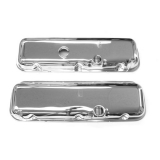 1967-1981 Camaro Big Block Chrome Valve Covers Without Drippers Image