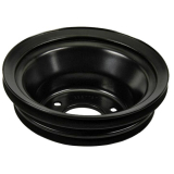 1970-1975 Nova Big Block Three Groove Crank Pulley For Air Conditioning Image