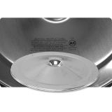 1967-1981 Camaro 14 Inch Air Cleaner Lid (Chrome) With Service Instructions Image