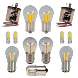 1970-1973 Camaro Exterior LED Bulb Kit W/ Clear Parking Light Bulbs Image