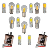1974-1977 Camaro Exterior LED Bulb Kit W/ Clear Parking Light Bulbs Image