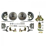 1967-1972 El Camino Front Disc Brake Conversion Kit, 11 Inch Booster Image