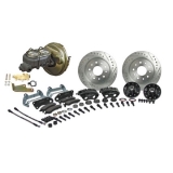 1964-1972 Chevelle Signature Front Power Disc Brake Kit, 2 Inch Drop Image
