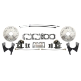 1970-1972 Monte Carlo Ground Up Exclusive Rear Disc Brake Conversion Kit D/S Rotors Image