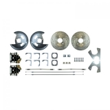 1962-1967 Nova Rear Disc Brake Conversion Kit, Black Show N' Go Image