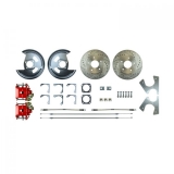 1964-1977 El Camino Rear Disc Brake Conversion Kit, Red Show N' Go Image