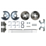 1970-1972 Monte Carlo Rear Disc Brake Conversion Kit, Non-Staggered Shocks Image