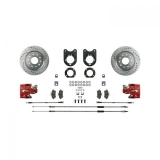 1964-1977 Chevelle Signature Rear Disc Brake Conversion Kit, Red Show N' Go Image