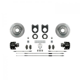 1975-1981 Camaro Signature Rear Disc Brake Conversion Kit, Black Show N' Go, Staggered Shocks Image