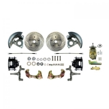 1967-1969 Camaro Manual Front Disc Brake Conversion Kit, Black Show N' Go Image