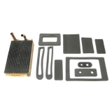 1967-1968 Camaro Small Block Without Air Conditioning Heater Core And Box Seal Kit Image