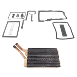 1968-1972 Chevelle Heater Core And Box Seals Kit, With Air Conditioning Image