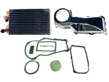 1968-1972 Chevelle Heater Core, Chrome Box & Seal Kit w/ Factory Caulking - w/o AC Image