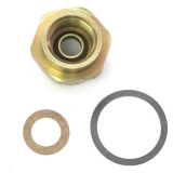 1962-1979 Nova Holley Carburetor 3/8 Inch Inlet Nut Image