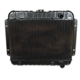 1966-1967 Nova Small Block Heavy Duty OEM 4 Row Radiator, Automatic Transmission Image