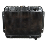 1964-1965 Chevelle 4 Row OEM Heavy Duty Radiator, Manual Transmission Image