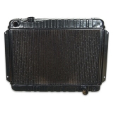 1966-1967 El Camino 4 Row OEM Heavy Duty Radiator, Automatic Transmission Image