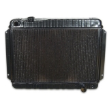 1966-1967 El Camino 4 Row OEM Heavy Duty Radiator, Manual Transmission Image