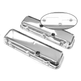 1962-1979 Nova Big Block Chrome Valve Covers Without Left Side Slant Image