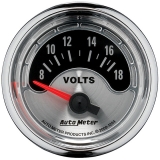 1964-1987 El Camino AutoMeter 2-1/16in. Voltmeter, 8-18V, American Muscle Image