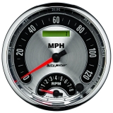 AutoMeter 5in. Tachometer&Speedometer Combo, 8K RPM&120 MPH, American Muscle Image